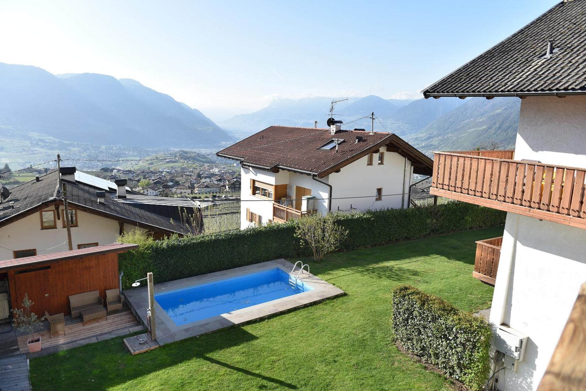 Haus Rosengarten Tirolo Exterior foto